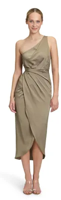 Produktbild von Vera Mont Damen Abendkleid mit Raffung Turf,40