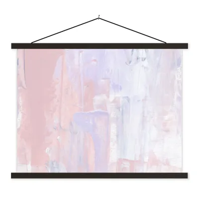 Produktbild von MuchoWow® Textilposter Farbe - Pastell - Gestaltung 40x30 cm mit schwarzem Rahmen - Dekorationen