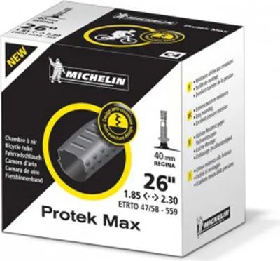 Produktbild von MICHELIN Protek Max, 26", Straße, Schlauchreifen, Klappbarer Wulst, Mud, Nass, Schwarz
