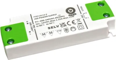 Zdjęcie produktu dla Zasilacz do LED 12V 1.25A 15W POS FTPC15V12-E