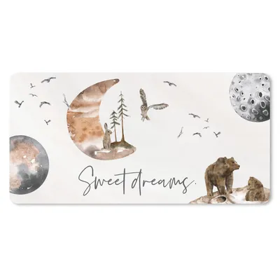 Produktbild von MuchoWow® Mauspad Mousepad Zitate - Kinder - Sprichwörter - Süße Träume - Jungen - Mädchen - Kinder 60x30 cm - Mousepads - Maus Mat - Pad - Mausunterlage - Nachhaltig