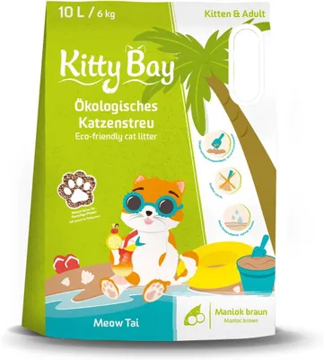 Obrázok produktu pre KittyBay 10l Meow Tai Maniokmehl braun