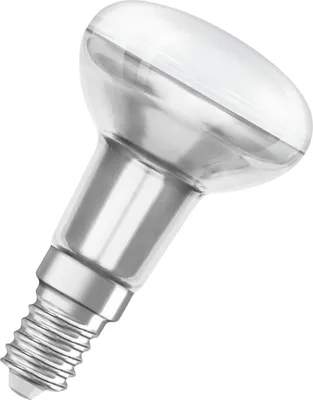 A close-up studio shot of a single light bulb against a white background.