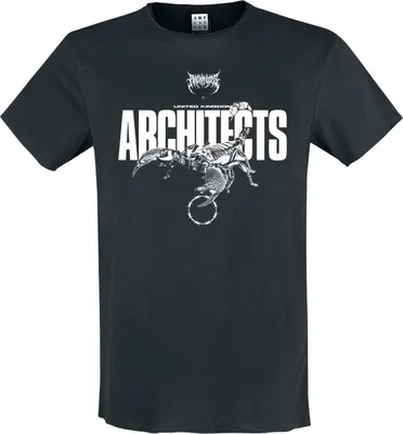 Produktbild von Architects T-Shirt Herren Amplified Collection - Scorpion schwarz M