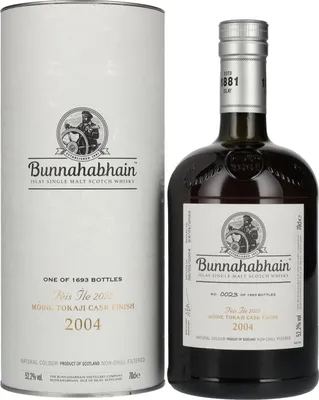 Produktbild von Bunnahabhain MÒINE TOKAJI CASK FINISH Limited Release Fèis Ìle 2022 52,2% Vol. 0,7l in Geschenkbox
