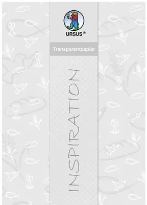 Transparentpapier 115 g/qm, 5 Blatt, DIN A4, White Line