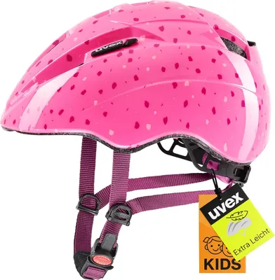 Zdjęcie produktu dla uvex Kid 2 - Lekki kask rowerowy dla dzieci z możliwością indywidualnej regulacji rozmiaru i lampką LED