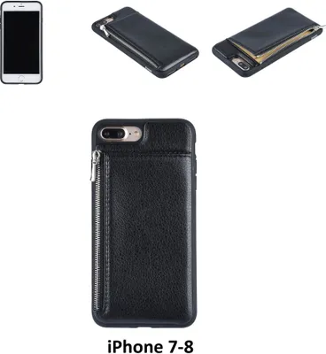 Immagine prodotto di Cover posteriore per iPhone 7-8 Plus - Nero