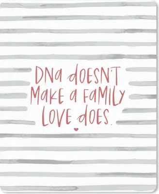 Produktbild von MuchoWow® Mauspad Mousepad Familie - Zitate - Sprichwörter - DNA macht noch keine Familie - Liebe 19x23 cm - Mousepads - Maus Mat - Pad - Mausunterlage - Mauspads - Spielen