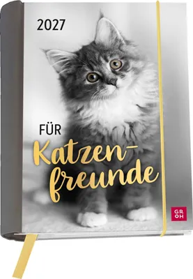 Produktbild von Buchkalender 2027: Für Katzenfreunde