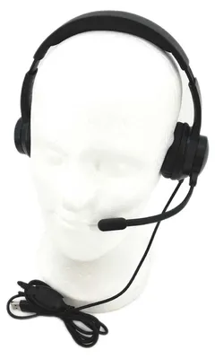 Produktbild von Trust Headset On Ear Kopfhörer Roha Office Chat Skype Teams Videokonferenz Zoom schwarz mit