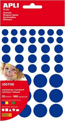 Image de Apli Pack 864 Autocollants scolaires One Size
