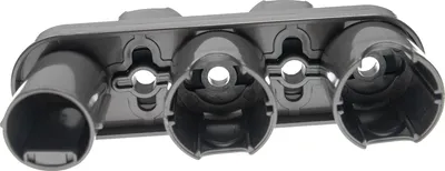 Produktbild von vhbw Zubehörhalter kompatibel mit Dyson Gen5, V10, V10 Absolute, Gen5detect Staubsauger-Zubehörteile - Halterung, 17,3 x 4,8 x 10 cm Rot Grau
