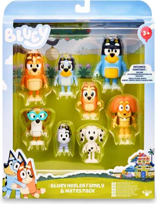 Image de Bluey pack 8 Figuren