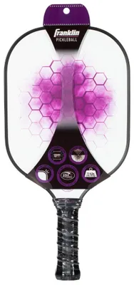 Image de Franklin Raquette de pickleball Pilot - Blanc Violet - USAPA