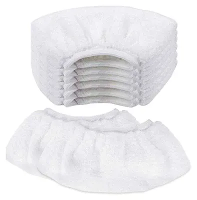 Produktbild von 8 Mikrofasertücher für Kärcher Dampfreiniger, Mikrofaser-Dampfreinigungshauben für Handdüsen, universeller Mopp-Ersatz für SC2, SC3, SC4 und SC5 Dampfreiniger