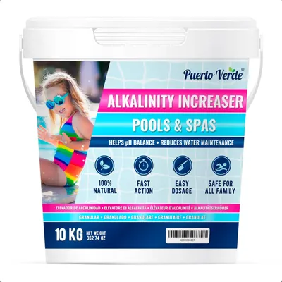 Imagen del producto de Elevador de pH para piscinas, 10 kg, en polvo