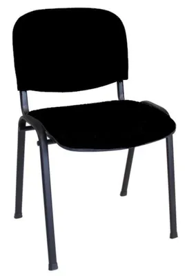 Produktbild von Stuhl , Esszimmerstuhl, Bürostuhl ISO , Farbe Schwarz