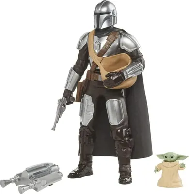Zdjęcie produktu dla Star Wars Galactic figurka akcji Mandalorianin a Grogu