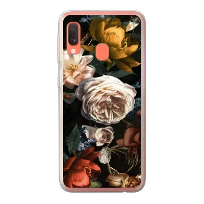 Produktbild von MuchoWow® Handyhülle Schutzhülle Hülle für Samsung Galaxy A20e Blumen - Natur - Muster Silikon Softcase Handy Hülle - Abdeckung