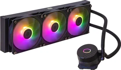 Obrázek produktu pro Cooler Master MasterLiquid 360L MasterLiquid 360L Core ARGB 360mm, vodní chlazení (černý)