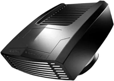 Productafbeelding van Kachel voor camper, 12V, 180W, draagbaar, voor auto, winter, snelle koeling en verwarming, aansluiting via sigarettenaansteker, compatibel met 12V DC, zwart