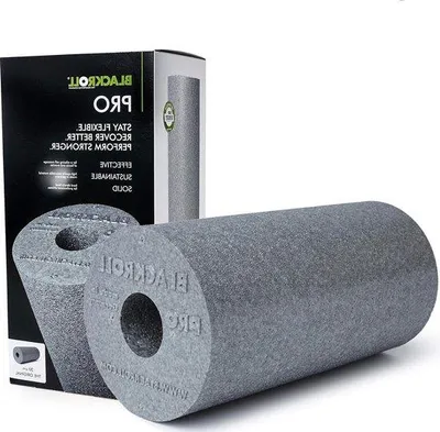 Produktbild von Famanu Schaumstoffrolle für tiefe Selbstmassage - Rücken und Nacken - harte Massage-Rolle für funktionelles Training