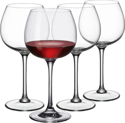Produktbild von Villeroy & Boch Purismo Wine Burgunder Rotweinglas 200 ml 4er Set