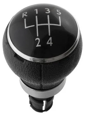Immagine prodotto di Pomello del cambio Knauf in alluminio nero, a 5 marce, compatibile con molti veicoli