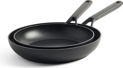 Obrázek produktu pro KitchenAid Classic (CC003569-001), sada pánví, 24 cm a 28 cm, vhodné do myčky nádobí