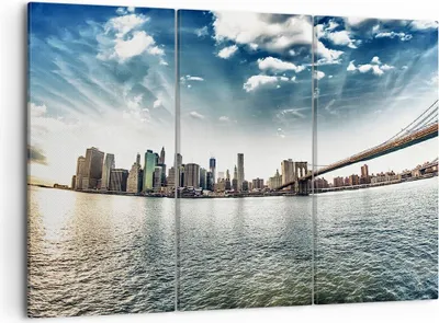 Produktbild von Bild auf Leinwand - Leinwandbild - Amerika wohnung architektur gebäude - 105x70cm - Wand Bild - Wanddeko - Leinwanddruck - Bilder - Kunstdruck - Leinwand bilder - Wandkunst - CE105x70-2430