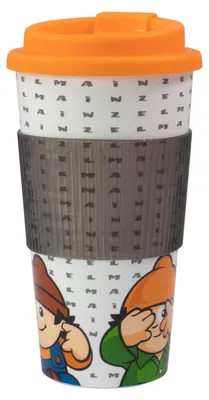 Coffee To Go Becher Mainzelmännchen 500 ml 17,5 cm