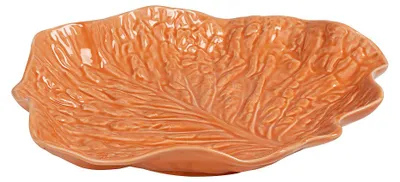 Productafbeelding van Keukenaccessoire: Platte saladeschaal, 28 x 30 cm, zalmroze