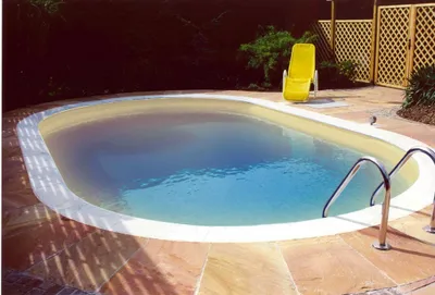Immagine prodotto di Piscina ovale TAHITI ALL INCLUSIVE SET 623 x 360 x 150 cm | liner interno 0,8 mm sabbia | corrimano EASY CHANGE sabbia