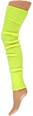 Produktbild von krautwear Damen Beinwärmer Stulpen Overknee, 70 cm, gestrickt, 80er Jahre
