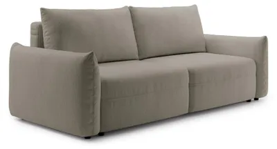 Image de Selsey Theolla – Canapé-lit 3 places en chenille avec coffre de rangement, beige