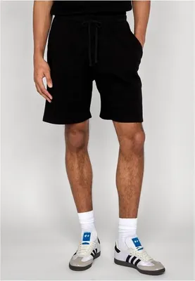 Immagine prodotto di Pantaloncini da uomo Urban Classics Thermal Waffle Shorts neri - L