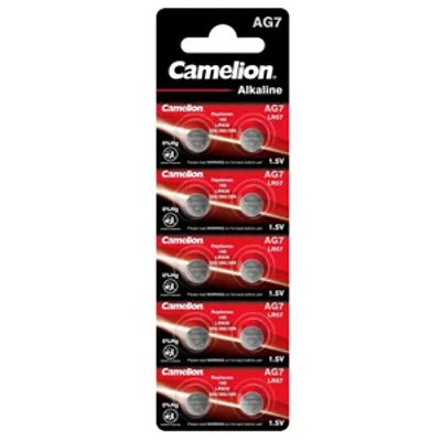 Produktbild von Camelion AG7-BP10, Einwegbatterie, SR57, Alkali, 1,5 V, 10 Stück(e), 34 mAh