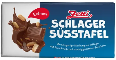 Produktbild von Zetti Schlagersüsstafel Erdnuss 100g