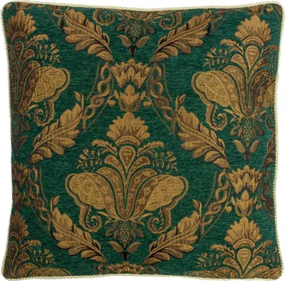 Obrázok produktu pre Paoletti - Tradičné - Obliečka na vankúš "Shiraz", žakár RV2955 (45 cm x 45 cm) (Smaragdová)