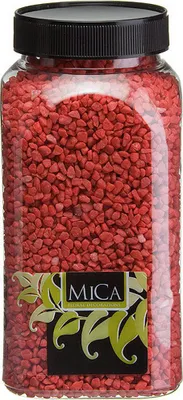 Produktbild von Dekoratives Granulat 2-3mm rot 650ml