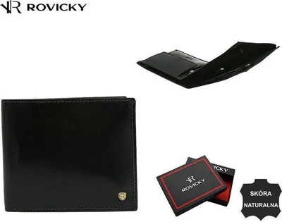 Image de Portefeuille homme en cuir avec RFID - Rovicky