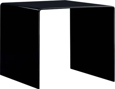 Produktbild von Couchtisch Schwarz 50x50x45 cm Hartglas