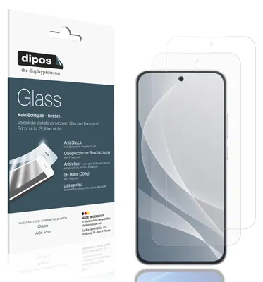 Immagine prodotto di 2x Pellicola Protettiva per Oppo A6s Pro Protezione opaco Vetro Flessibile 9H dipos