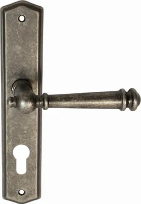 Produktbild von Messing Türbeschlag Kos LS PZ Antik - Iron Türdrücker Türklinke Türgriffe