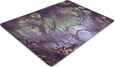 Produktbild von Stuhlunterlage Bürostuhlunterlage 120 cm x 90 cm Bodenmatte Bürostuhlunterlage - dunkler Wald