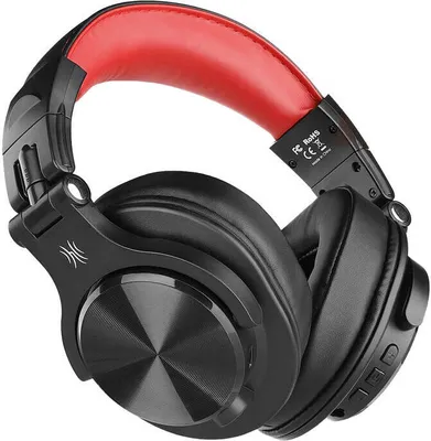 Image de OneOdio Oneodio Fusion A70 Wireless Headphones (Black and Red)