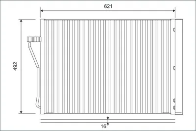Produktbild von VALEO 812879 Kondensator Klimaanlage Klimakondensator für BMW 7 (F01, F02, F03, F04) +Trockner