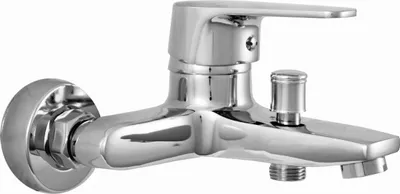 Produktbild von Einhebel-Wannenarmatur zur Wandmontage, Chrom, Luga