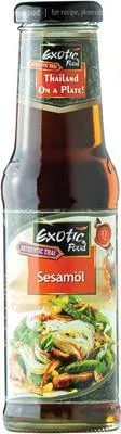 Produktbild von Sesamöl 100% 250ml - Exotische Lebensmittel